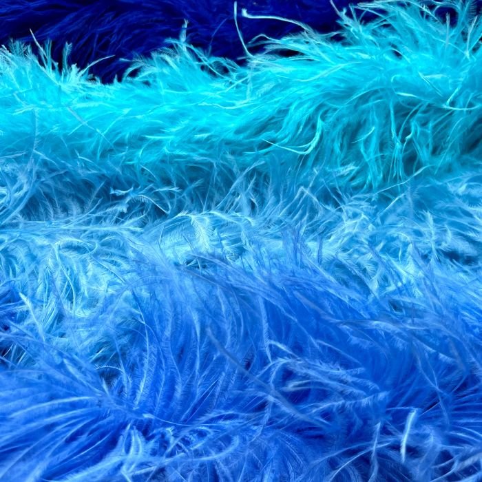 Pandemonium Millinery Ostrich Feather Boas - Assorted Colors (More Colors Added!) Pomegranate Ostrich Feather