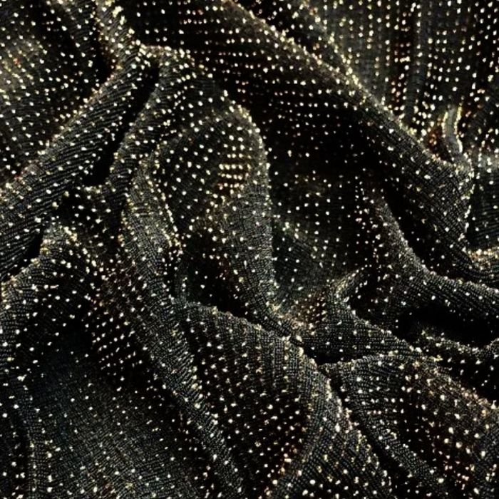Metallic deals jersey fabric