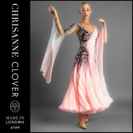 BDD471PP SUGAR PINK BALLROOM DRESS