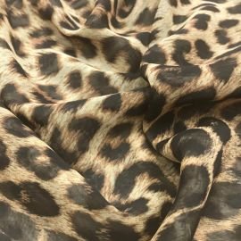 ANIMAL PRINT ON GEORGETTE