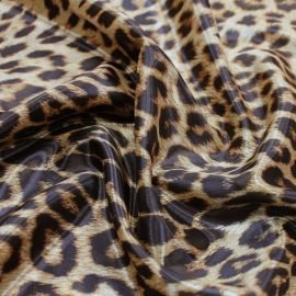 ANIMAL PRINT ON SATIN CHIFFON
