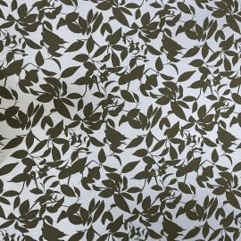 AUTUMN GARDEN ON LUXURY CREPE