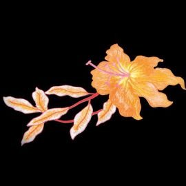 EMBROIDERED FLOWER MOTIF