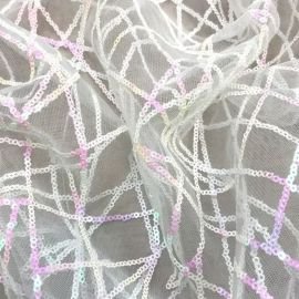 HARLEQUIN SEQUIN ON TULLE