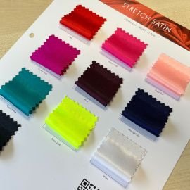 SAMPLE CARD SATIN