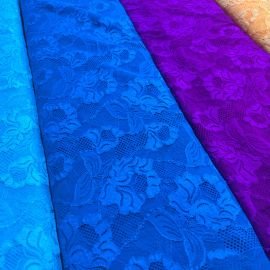 FLORAL CASCADE STRETCH LACE