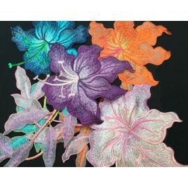 EMBROIDERED FLOWER MOTIF