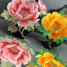IMPERIAL EMBROIDERED FLOWER MO
