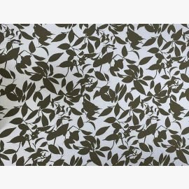 AUTUMN GARDEN ON LUXURY CREPE