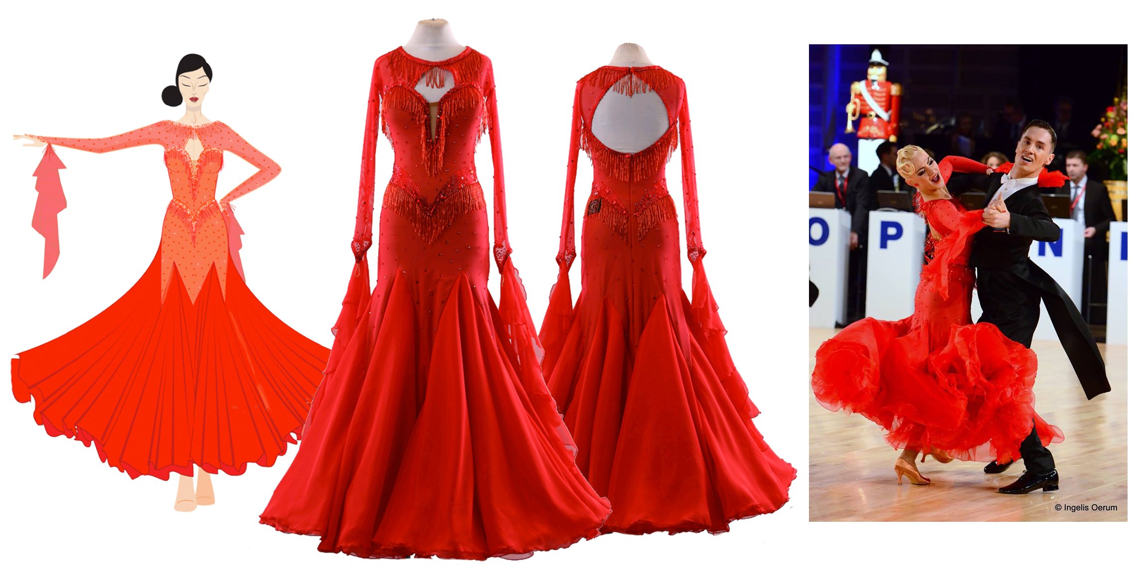 Professional dance dresses 2025