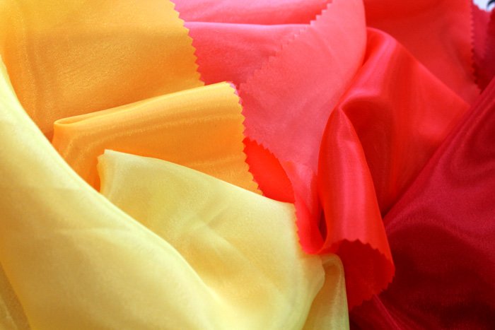Pearl chiffon vs satin chiffon