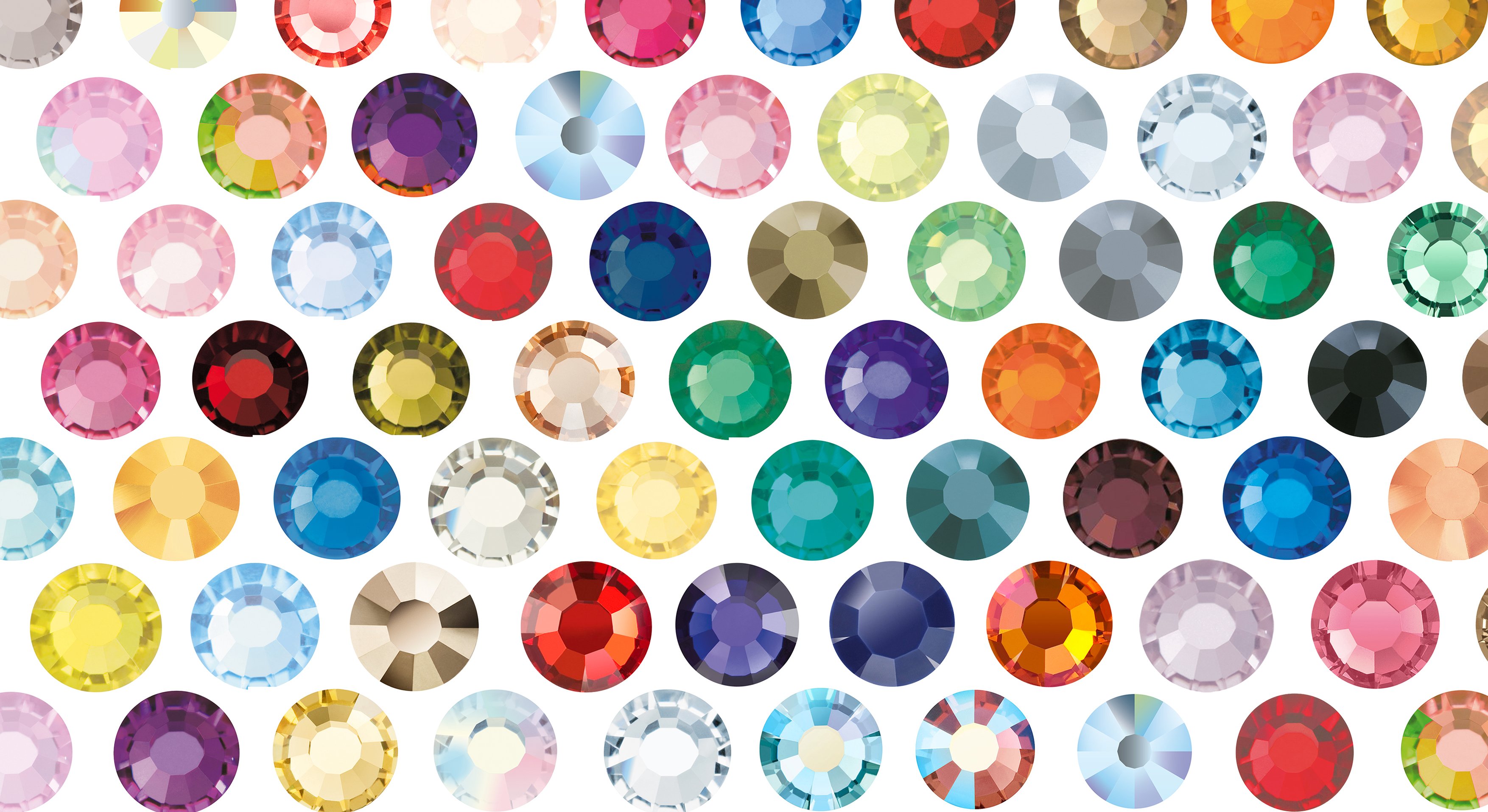 Preciosa crystals new colours and sizes now available