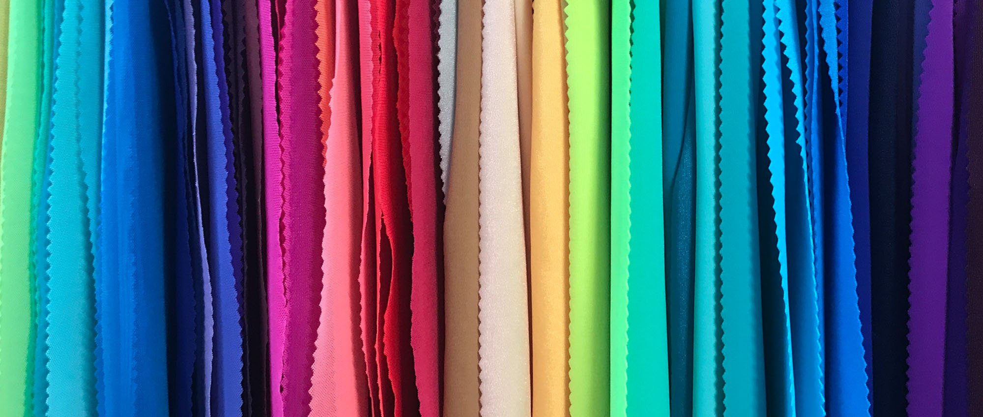 Colour range for fabric