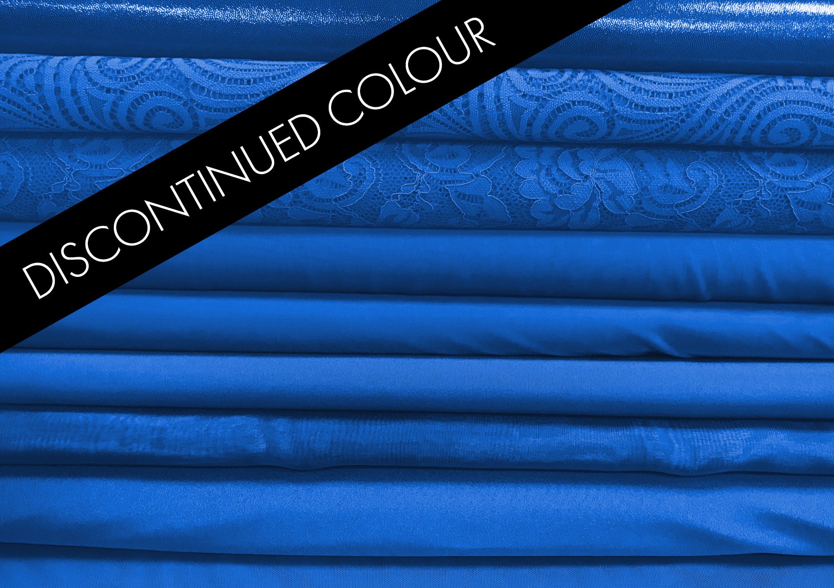 Browse electric blue colour fabric