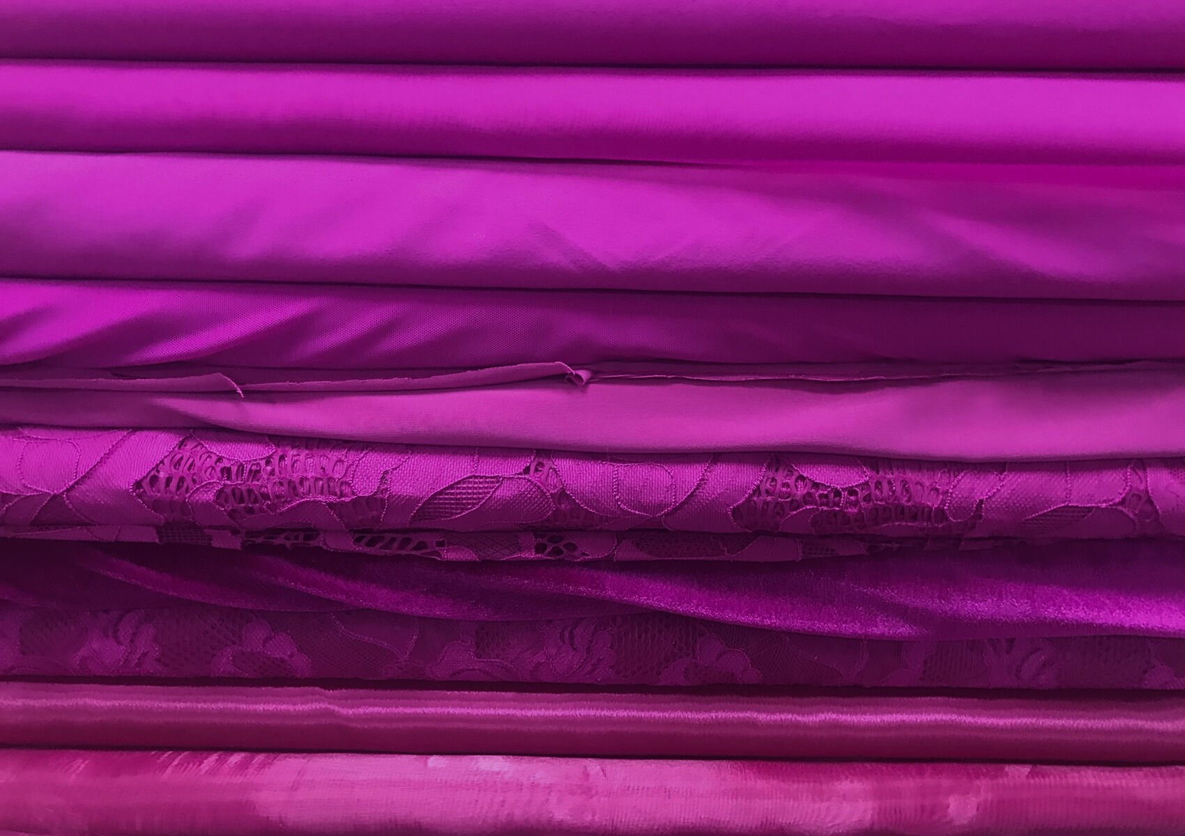fuschia pink colour couture fabrics