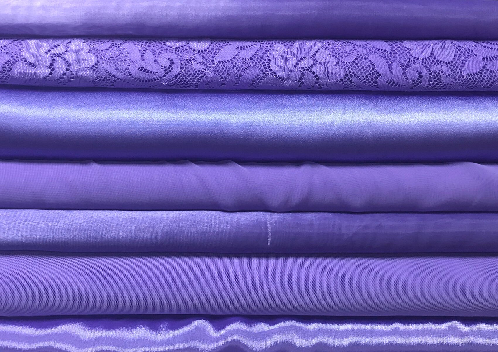 ultra violet colour couture fabric
