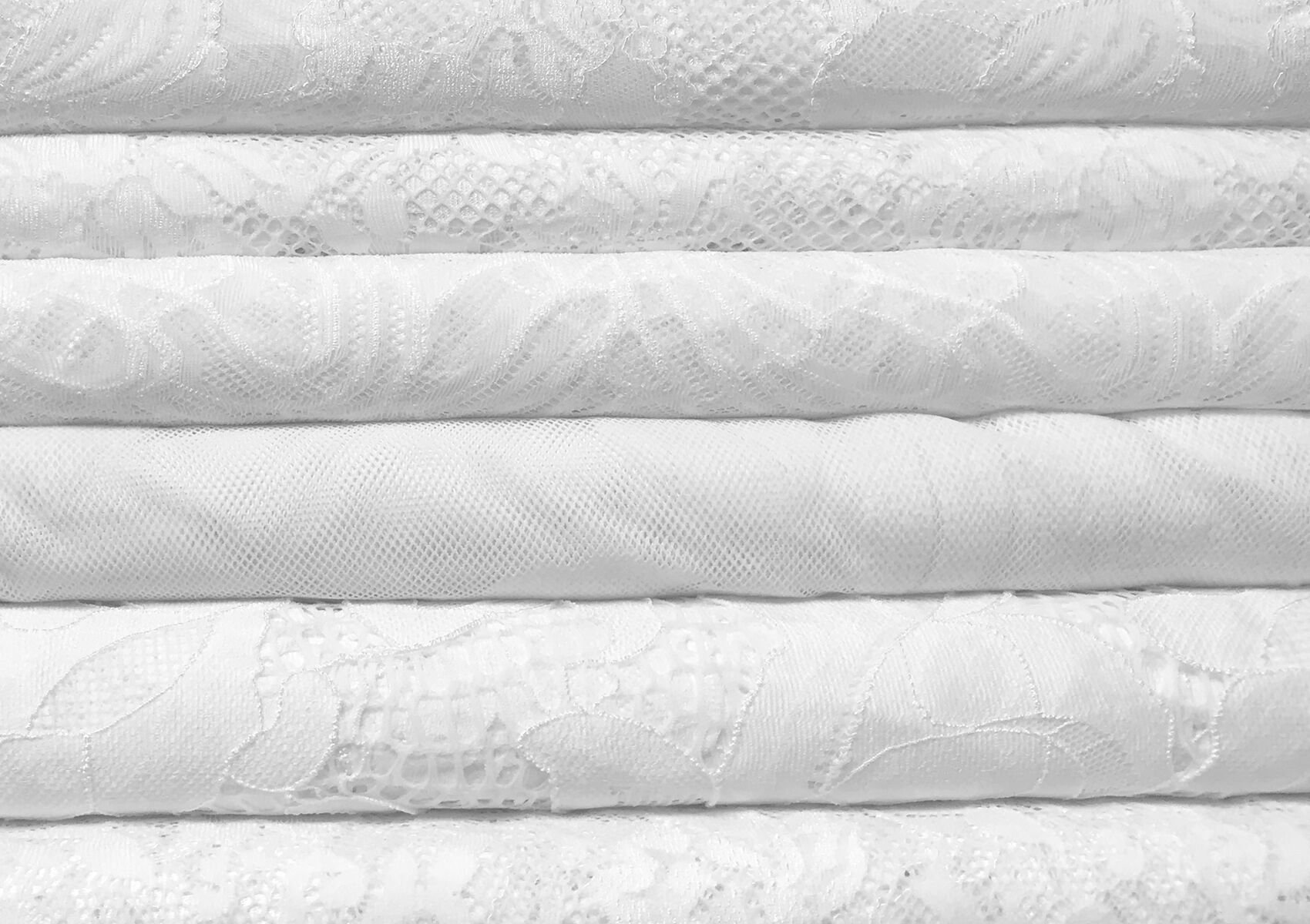 Browse white colour fabric